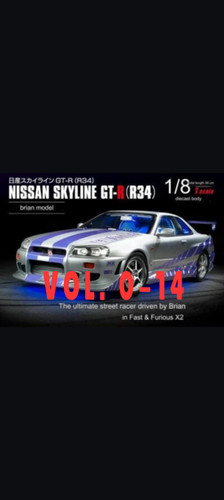 Deagostini fast furious gt - &, gt-r