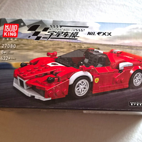 Mould king red - car, nil