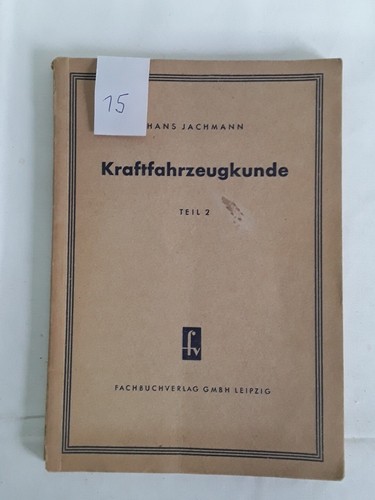 Kraftfahrzeugkunde teil - kraftfahrzeugkunde, 2