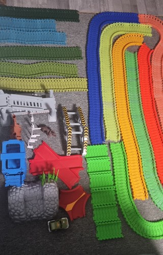 Mega große autorennbahn über - große,