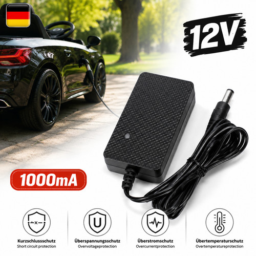 Ladegerät stecker 12v - ladegerät, eu-stecker